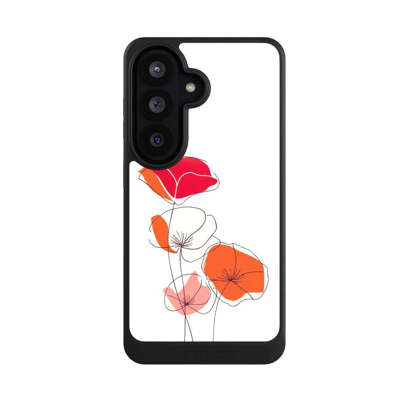 Galaxy S26 NIVOcore Poppies Line Art