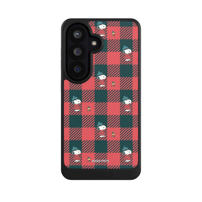 Galaxy S26 NIVOcore Peanuts Red Tartan Pattern