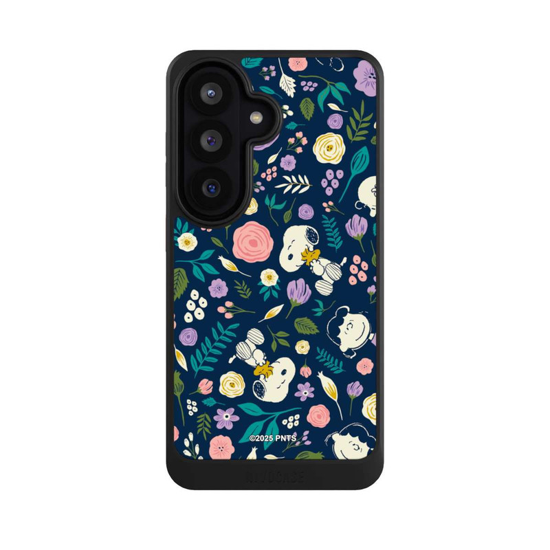 Galaxy S26 NIVOcore Peanuts Dark Flower Pattern