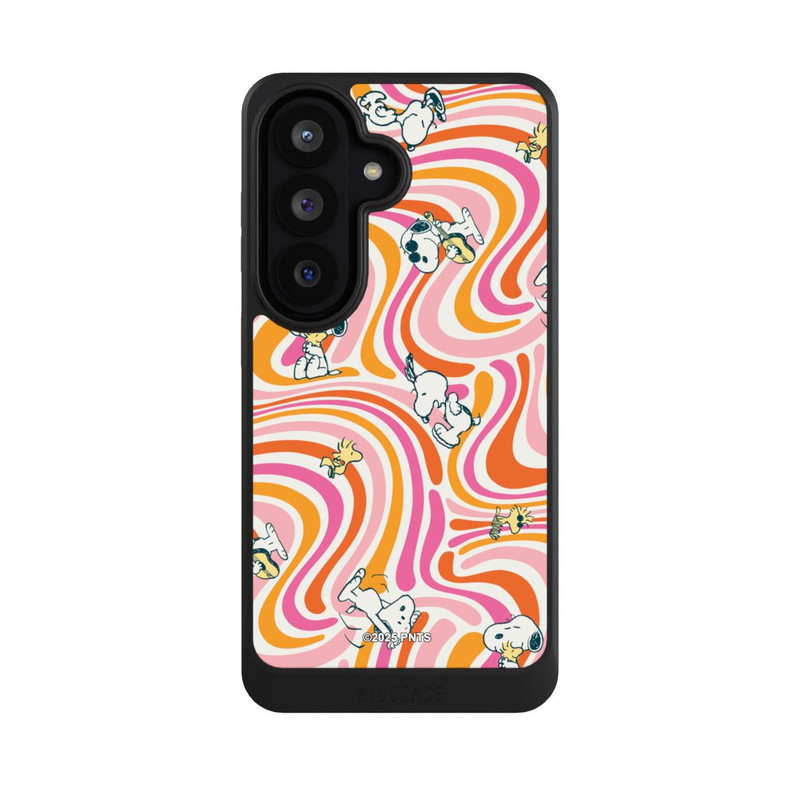 Galaxy S26 NIVOcore Peanuts Hippie Pattern Orange