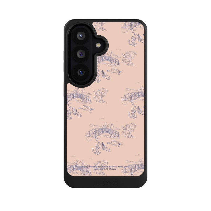 Galaxy S26 NIVOcore Winnie Puuh Keramik Muster Brücke Pink