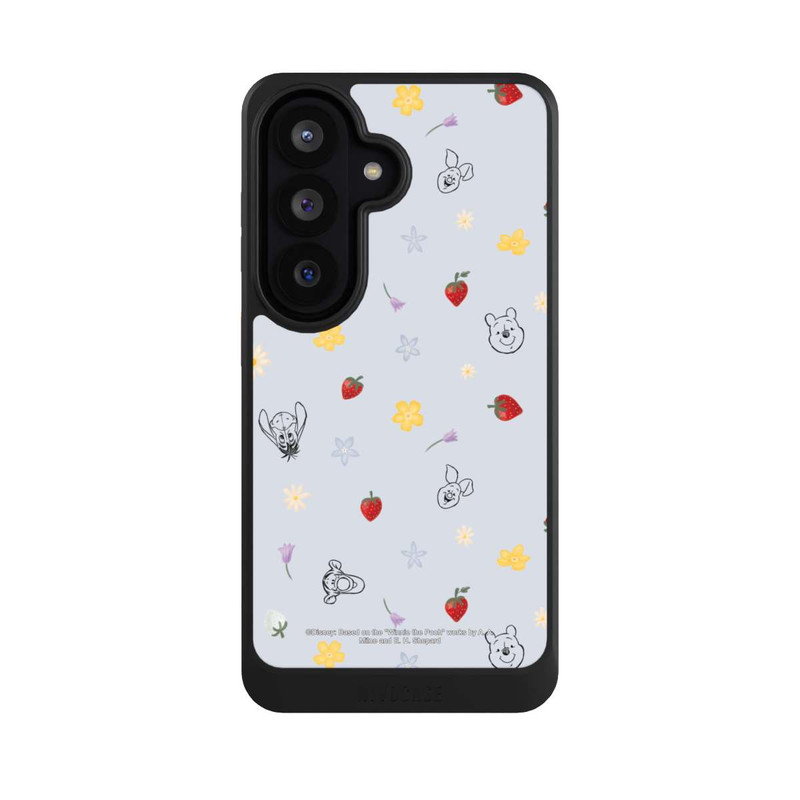 Galaxy S26 NIVOcore Winnie the Pooh and Friends Strawberry Pattern Blue
