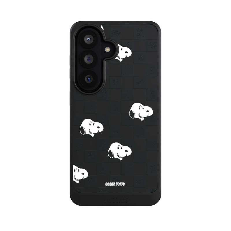 Galaxy S26 NIVOcore Snoopy Checked Pattern