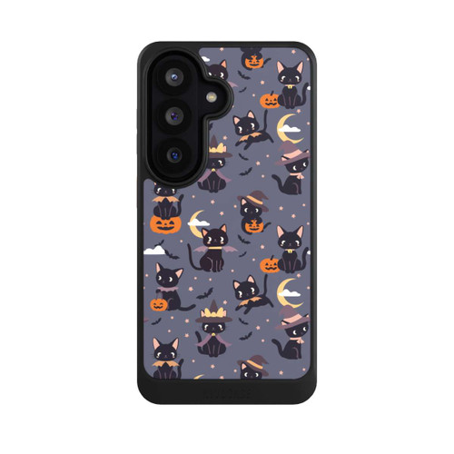 Samsung Galaxy S26 NIVOcore Cute Halloween Witch Cats and Pumpkins