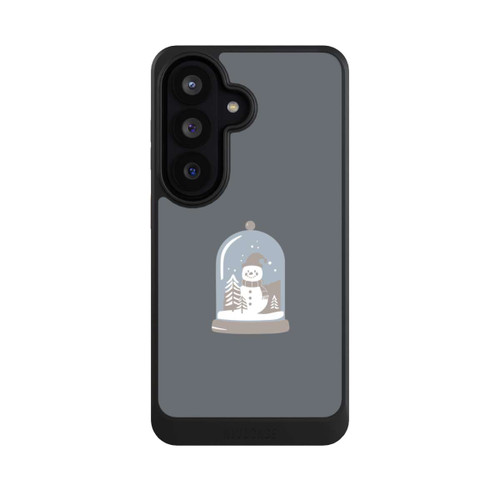 Samsung Galaxy S26 NIVOcore Minimalistische Schneekugel mit Schneemann