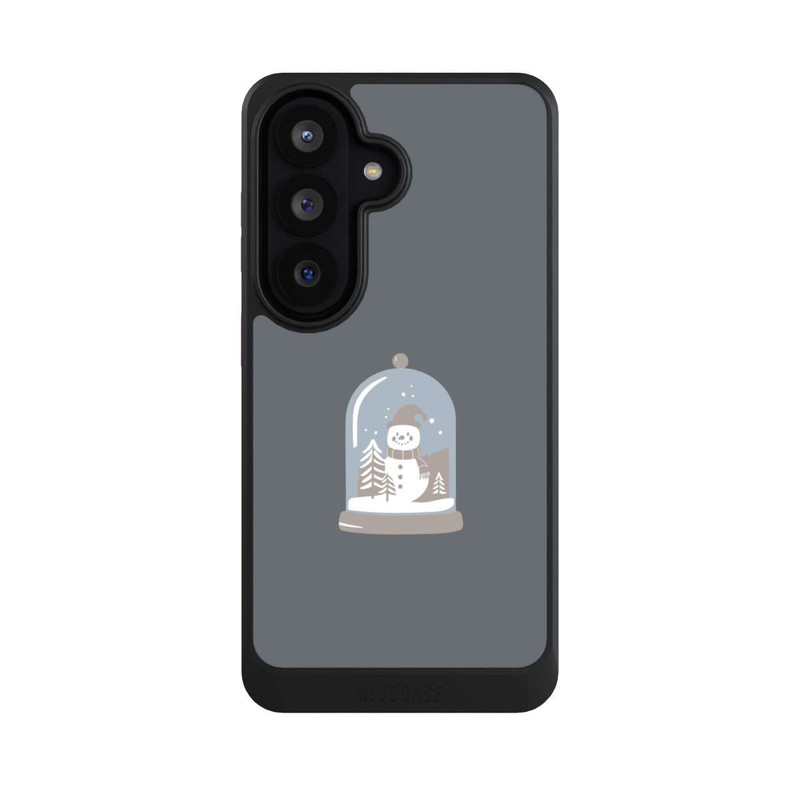 Galaxy S26 NIVOcore Minimalist Snow Globe with Snowman