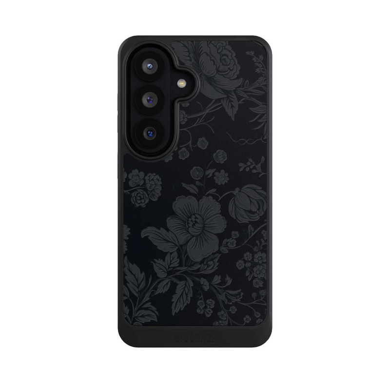 Galaxy S26 NIVOcore Dunkle Blumen Vintageoptik