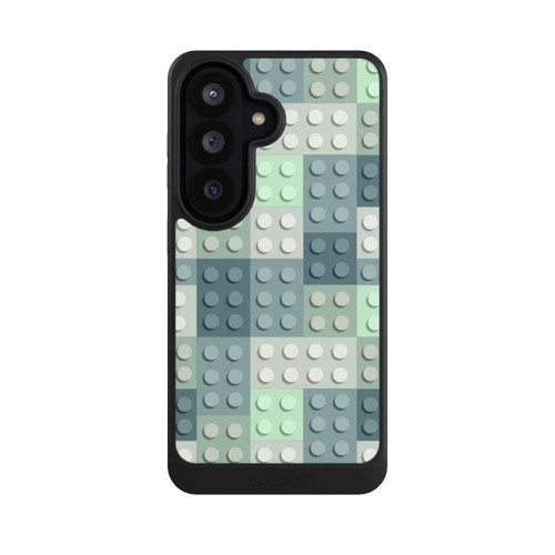 Samsung Galaxy S26 NIVOcore Green Blocks Pattern