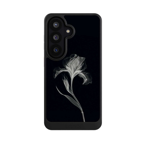 Samsung Galaxy S26 NIVOcore Negativ Flower Grey on Black with AI