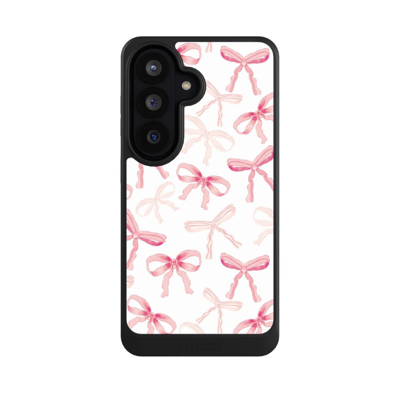 Galaxy S26 NIVOcore Hell Rosa Schleifen Muster
