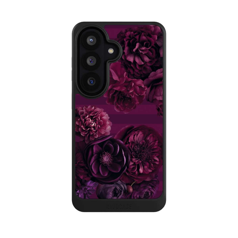 Galaxy S26 NIVOcore Majestic Baroque Blossom Dream Burgundy Pink mit KI