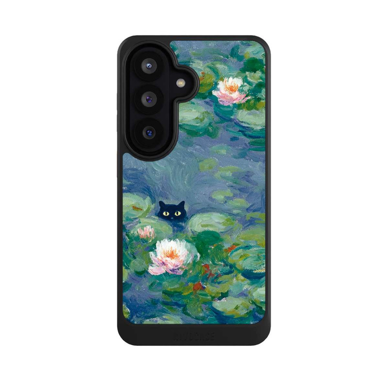 Galaxy S26 NIVOcore Katze im Teich Gemälde
