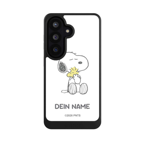 Samsung Galaxy S26 NIVOcore Snoopy And Woodstock Cuddling Personalisierbar