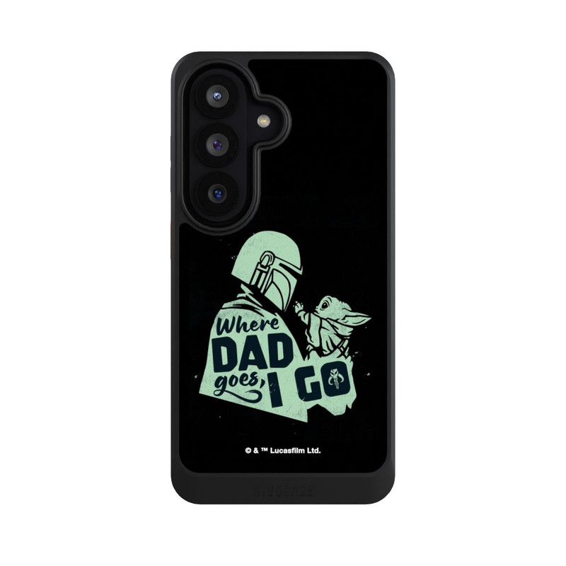 Galaxy S26 NIVOcore Grogu - Where dad goes,I go