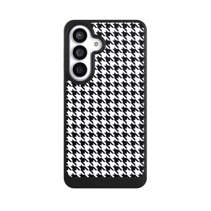 Galaxy S26+ NIVOcore Hahnentritt Schwarz Weiß