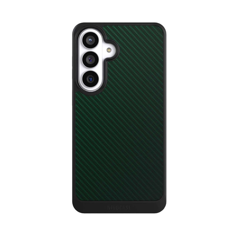 Galaxy S26+ NIVOcore British Racing Green Carbon