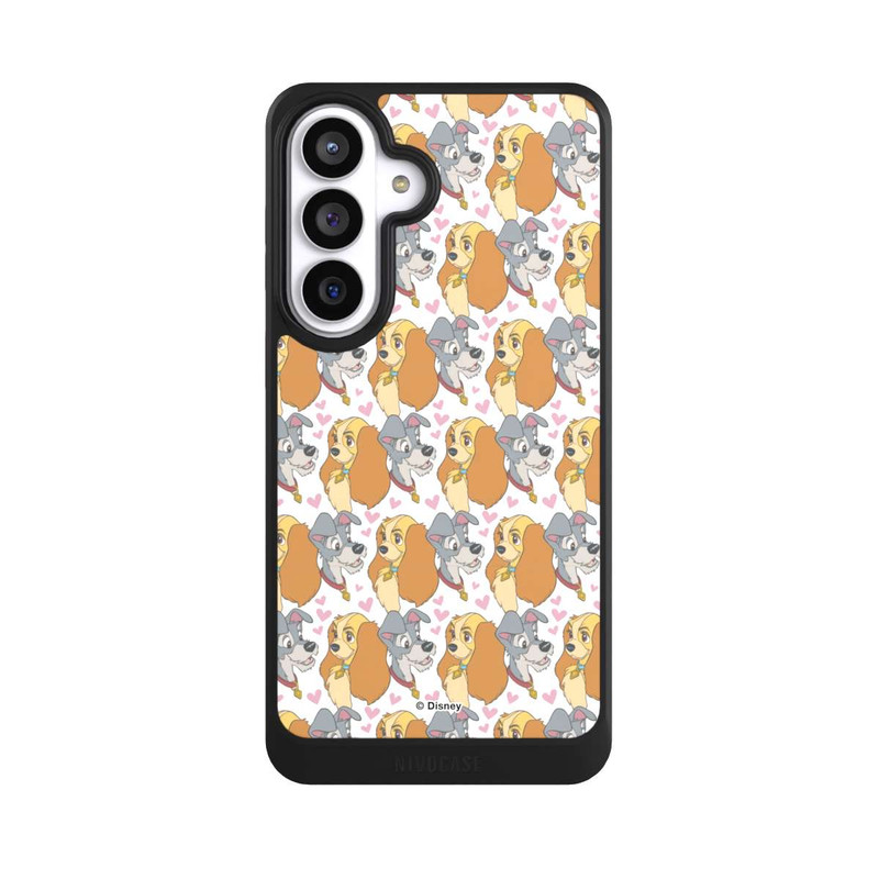 Galaxy S26+ NIVOcore Lady and the Tramp Pattern Hearts
