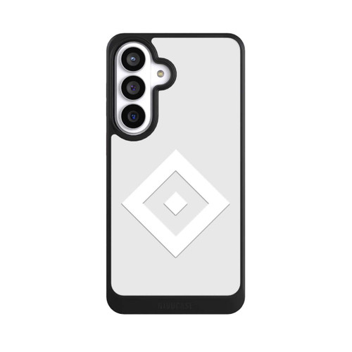 Samsung Galaxy S26+ NIVOcore Rauten Logo auf HSV Grau