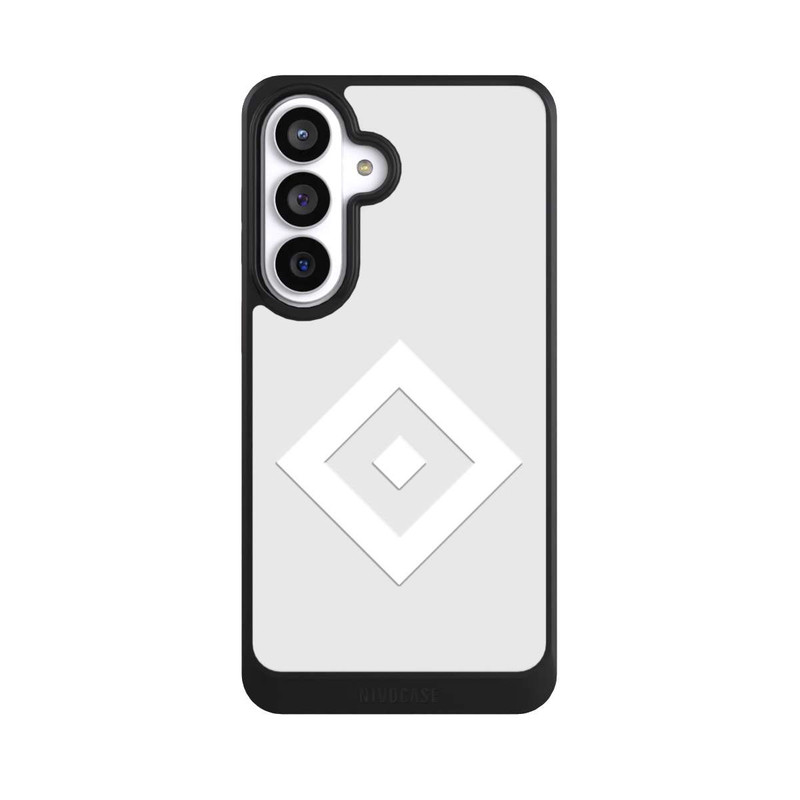 Galaxy S26+ NIVOcore Rauten Logo auf HSV Grau