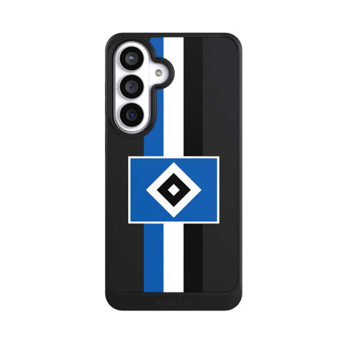 Samsung Galaxy S26+ NIVOcore HSV Streifen - Blau-Weiß-Schwarz - ohne Hintergrund
