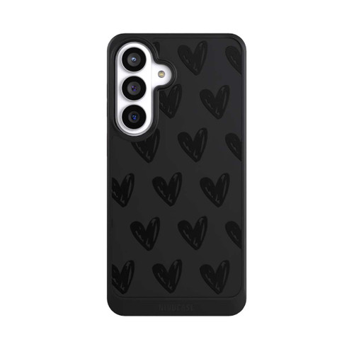 Samsung Galaxy S26+ NIVOcore Herzen Schwarz ohne Hintergrund