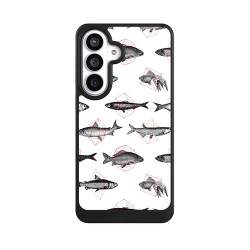 Samsung Galaxy S26+ NIVOcore Fische in Geometrie