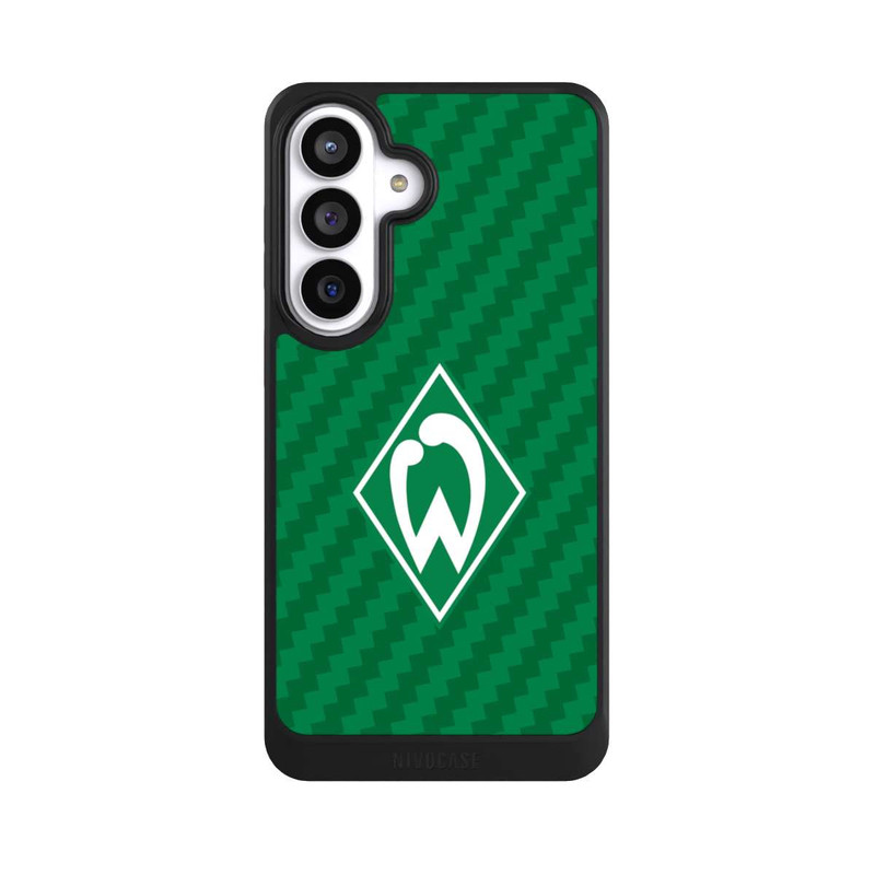 Galaxy S26+ NIVOcore Carbonlook - Werder Bremen