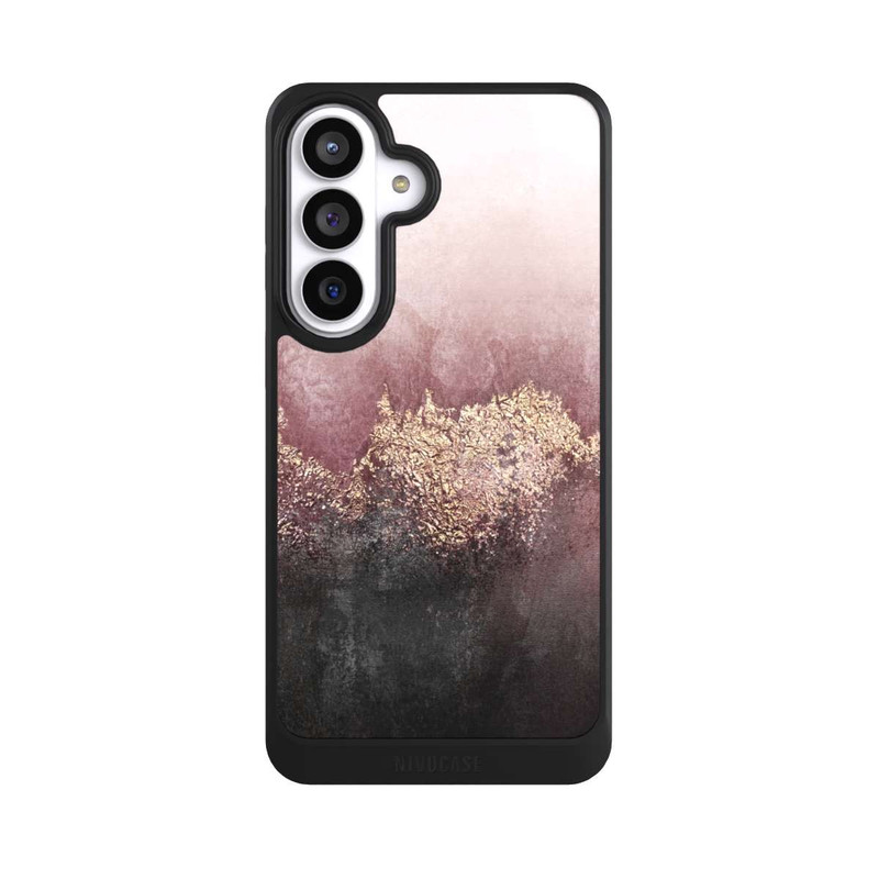 Galaxy S26+ NIVOcore Rosa Himmelsstaub Golddruck