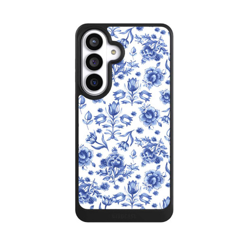 Samsung Galaxy S26+ NIVOcore Blaues Blumenmuster