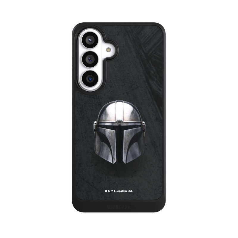 Galaxy S26+ NIVOcore Schwarzer Mandalorianer Helm