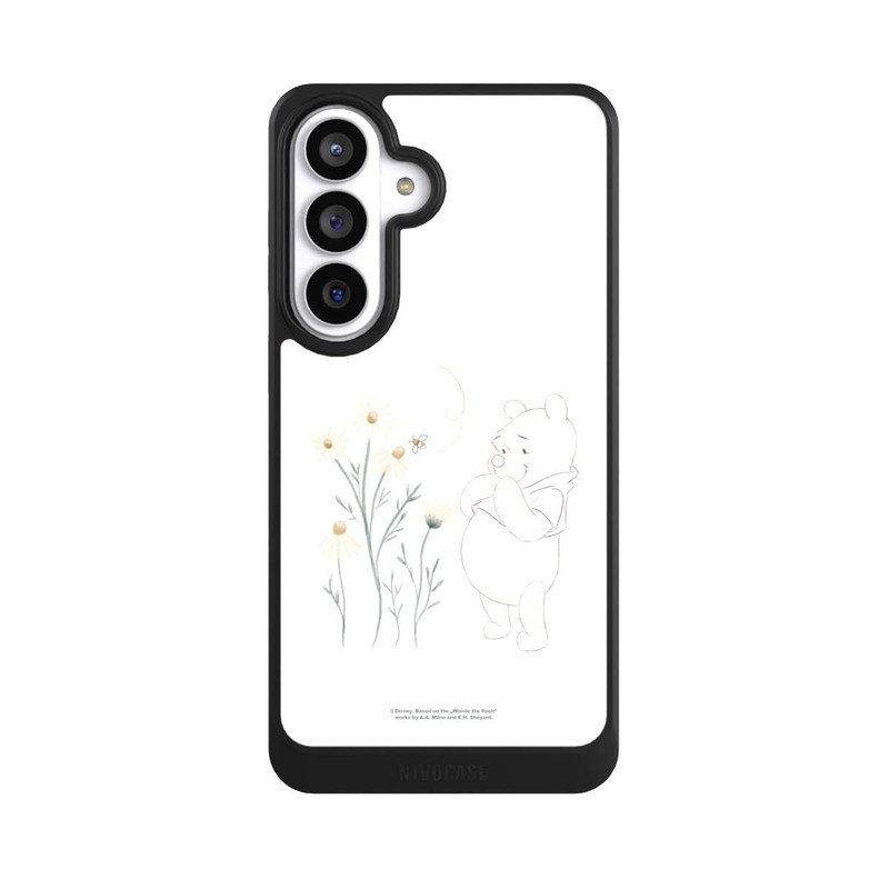 Galaxy S26+ NIVOcore Winnie Puuh sieht sich Gänseblümchen an