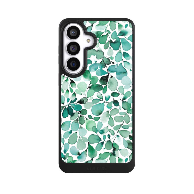 Galaxy S26+ NIVOcore Watercolor Pattern Leaffy Leaves