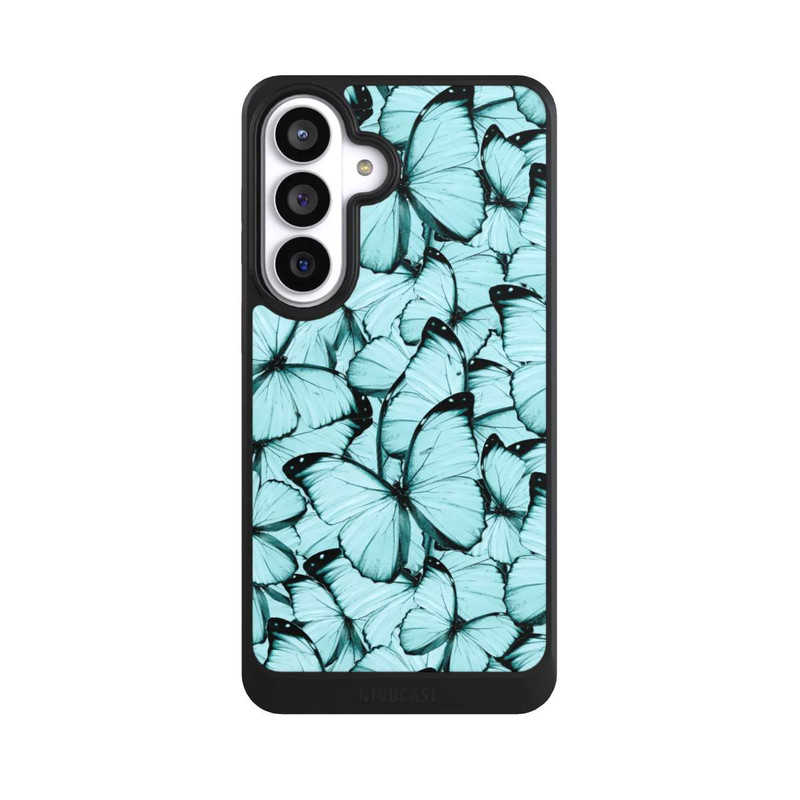Galaxy S26+ NIVOcore Papillons sarcelle