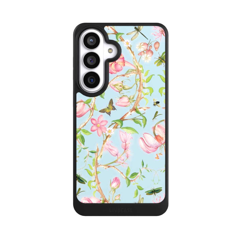 Galaxy S26+ NIVOcore Vintage Botanic Flowers Blue