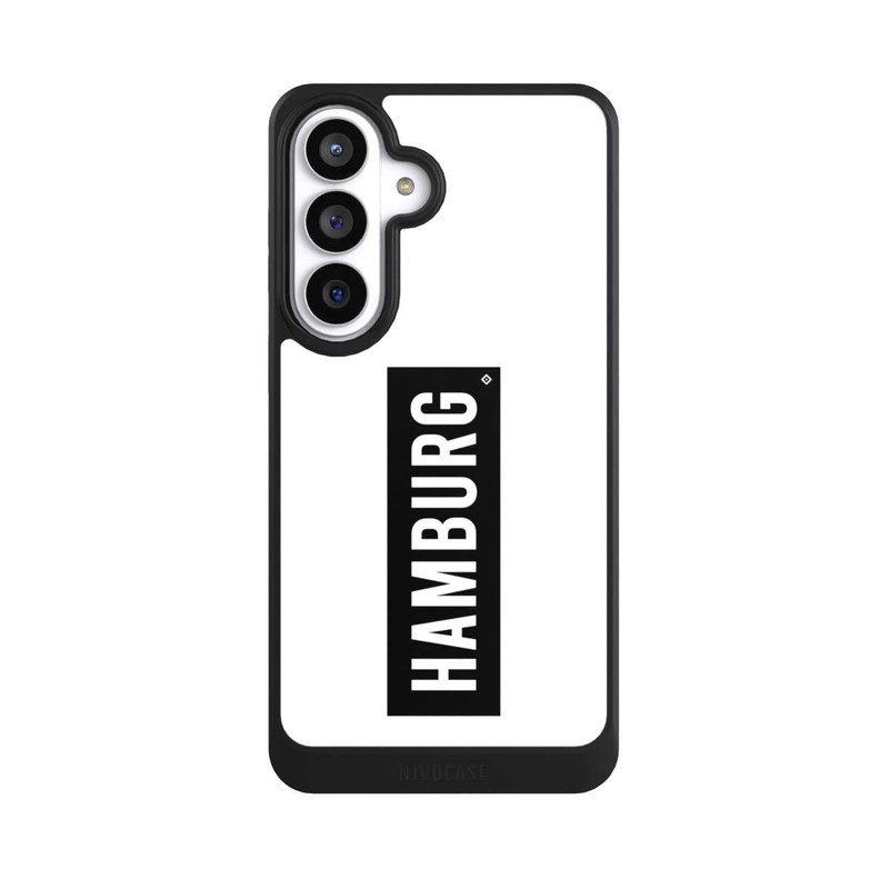 Galaxy S26+ NIVOcore HSV Hamburg Schwarz Weiss