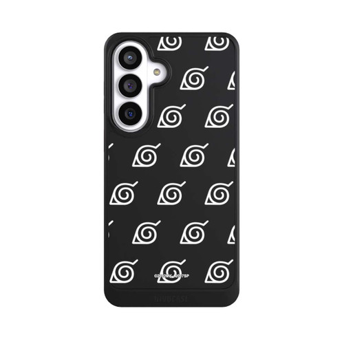 Samsung Galaxy S26+ NIVOcore Weißes Konoha-Muster Transparent