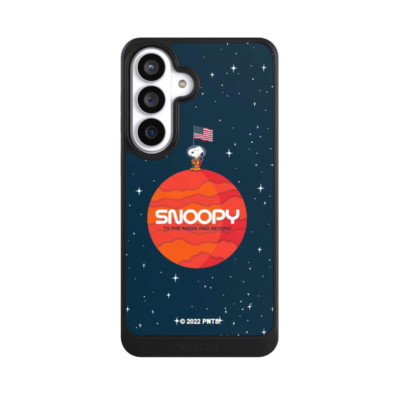 Galaxy S26+ NIVOcore Snoopy Weltraumreisender Orange
