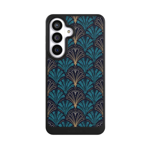 Samsung Galaxy S26+ NIVOcore Art Deco Teal Gold Seamless
