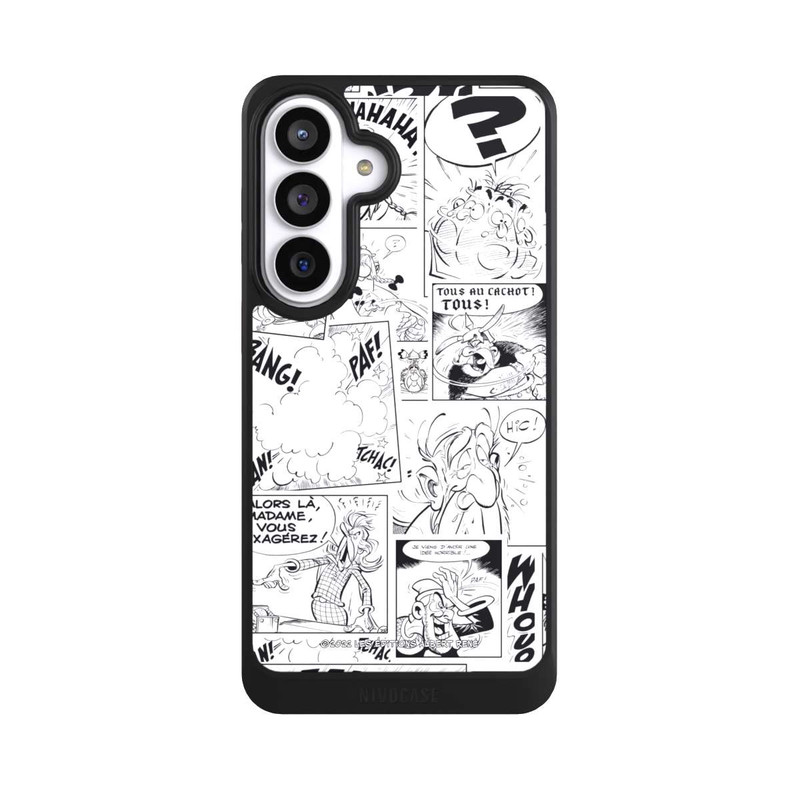 Galaxy S26+ NIVOcore BD Astérix Blanc & Noir