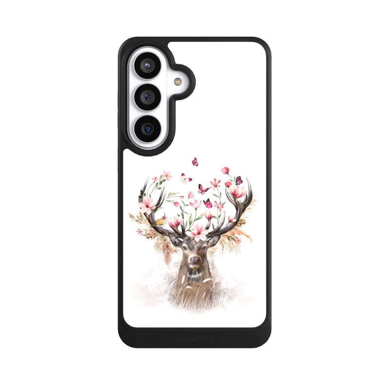 Galaxy S26+ NIVOcore Hirsch Blumen Geweih