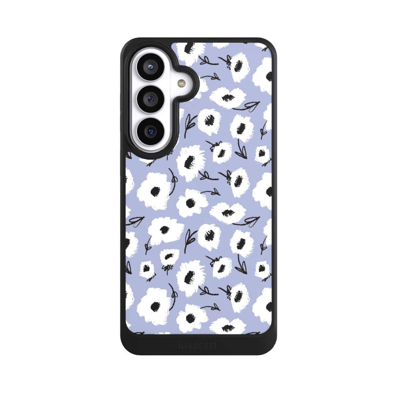 Galaxy S26+ NIVOcore Pattern Fleurs Lilas