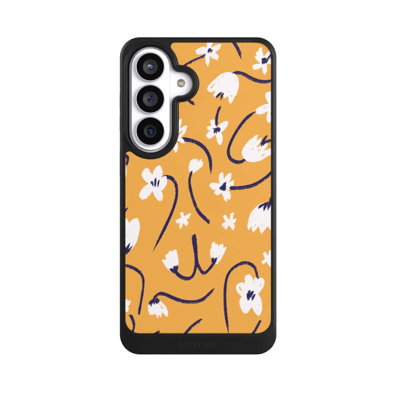 Galaxy S26+ NIVOcore Pattern Petites Fleurs Jaunes