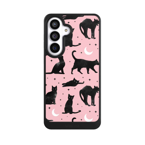 Samsung Galaxy S26+ NIVOcore Cats And Moon On Pink