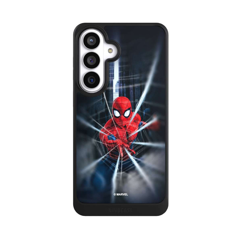 Galaxy S26+ NIVOcore Spider-Man Webs In Action