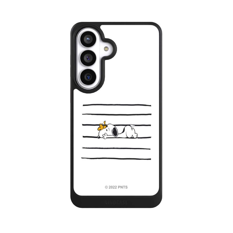 Galaxy S26+ NIVOcore Snoopy Woodstock Streifen