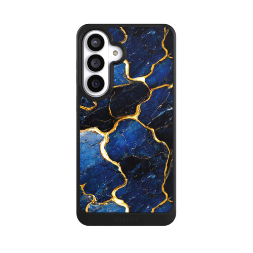 Samsung Galaxy S26+ NIVOcore Blue Marble Gold Print Layers