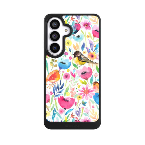 Samsung Galaxy S26+ NIVOcore Oiseaux et fleurs fantaisistes