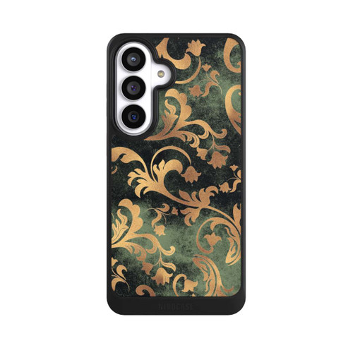 Samsung Galaxy S26+ NIVOcore Damask Wallpaper Dark Green