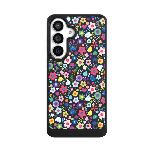 Samsung Galaxy S26+ NIVOcore Psychedelic Flowers Multi Black