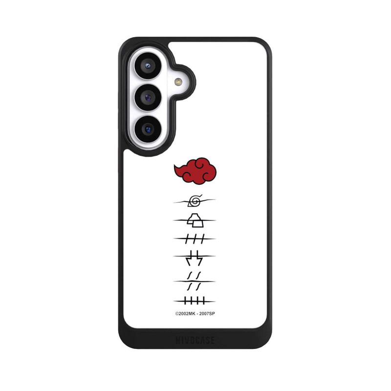Galaxy S26+ NIVOcore Akatsuki Mitgliedersymbole Weiß